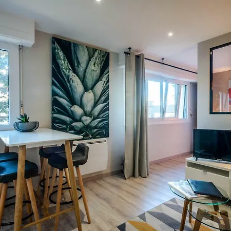 Le Chatelet- Parking Gratuit - Cosy Et Design - A 10 Mn De Geneve Annemasse